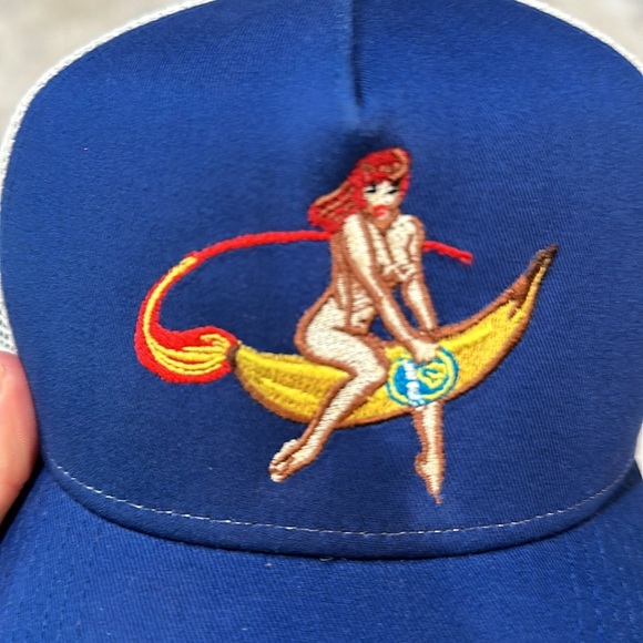 New! Jay Kos New Era Banana Lady Trucker Hat - Picture 7 of 7